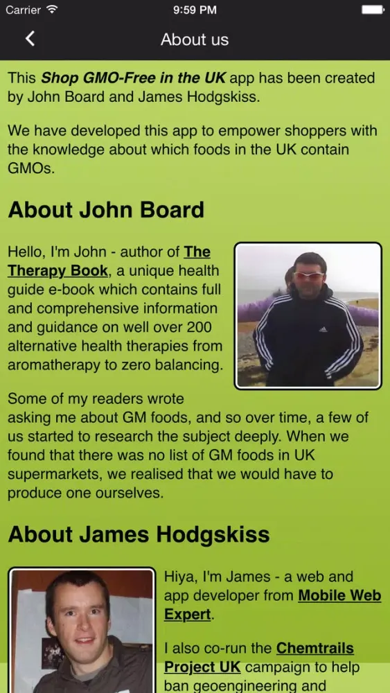 Shop GMO-Free in the UK স্ক্রিনশট