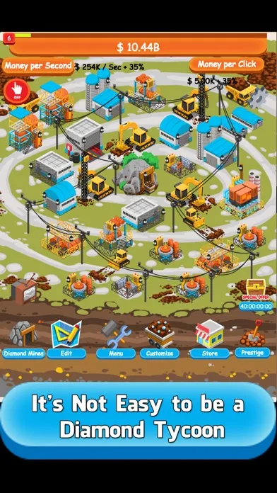 Zrzuty ekranu Diamond Miner Tycoon