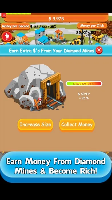 Zrzuty ekranu Diamond Miner Tycoon