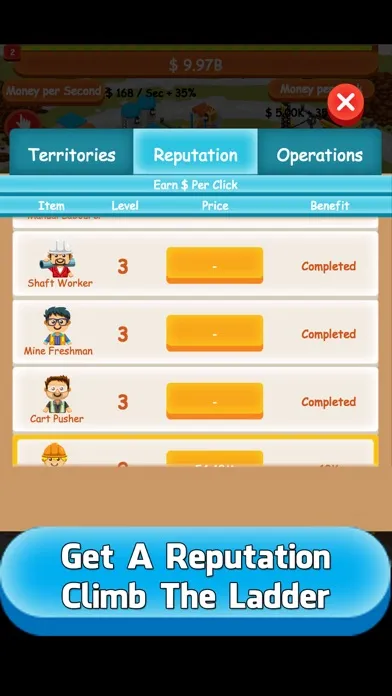 Zrzuty ekranu Diamond Miner Tycoon