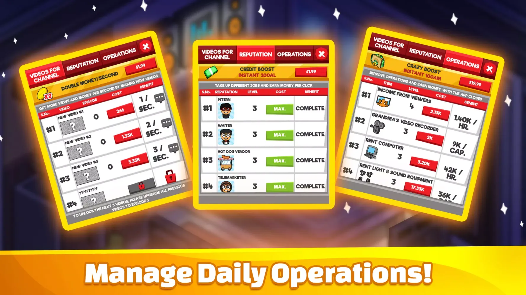 Tube Tycoon 스크린샷