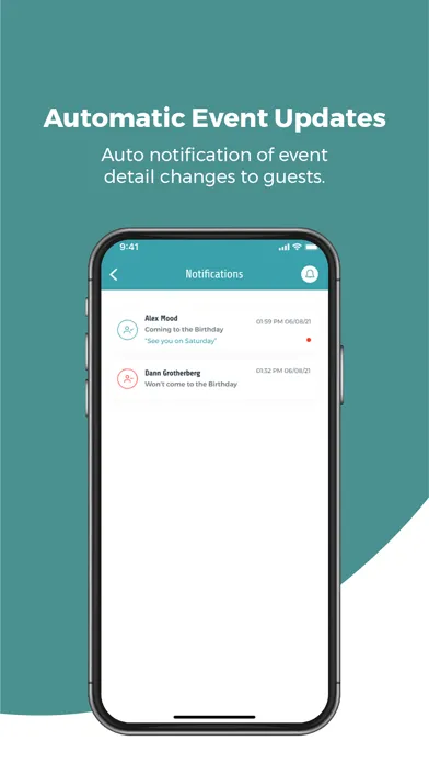 Hub App | Party Invite & RSVP Ekran Görüntüleri