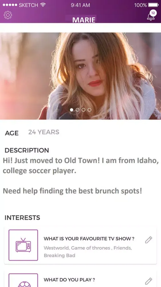 IceBreaker:Meet People Nearby! Screenshots