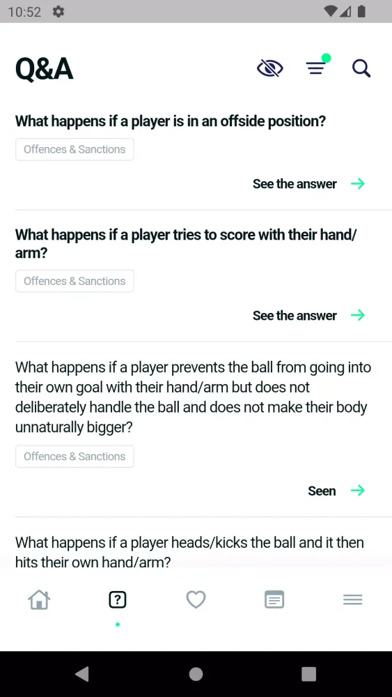 Football Rules Ekran Görüntüleri