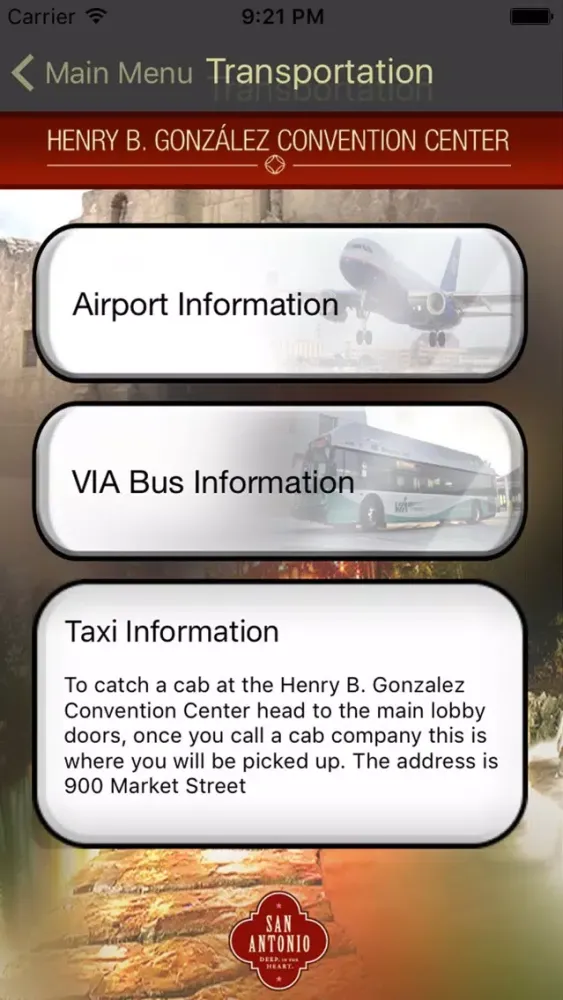 Capturas de pantalla de Henry B Gonzalez Convention Center Guide