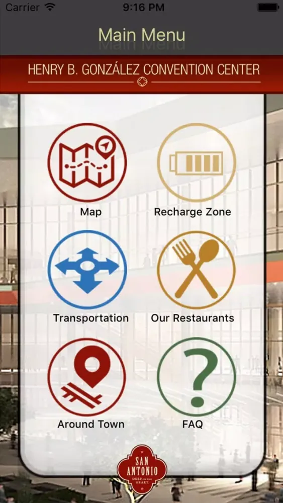 Capturas de pantalla de Henry B Gonzalez Convention Center Guide