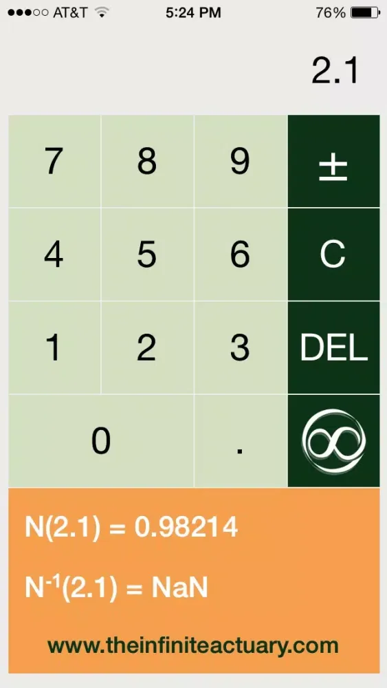 Normal Distribution Calculator স্ক্রিনশট