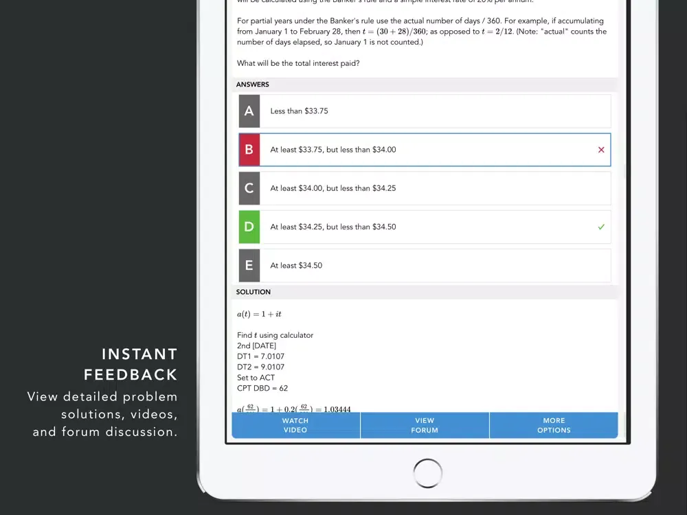 TIA Practice iPad 应用截图