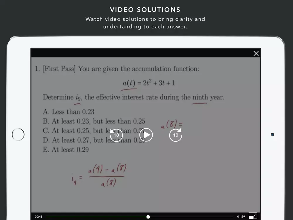 TIA Practice iPad 应用截图