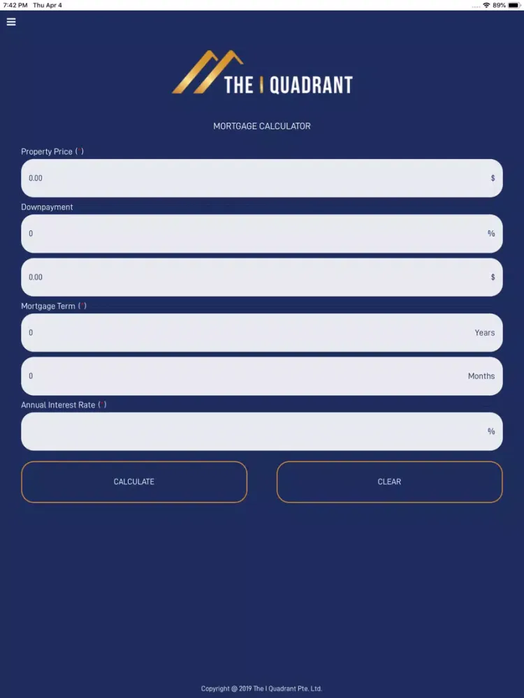 The I Quadrant iPad 应用截图