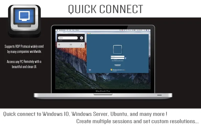 Capturas de pantalla de Quick Connect