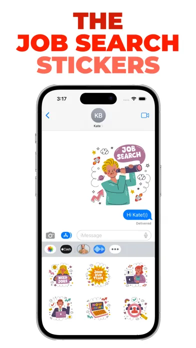The Job Search stickers Screenshots