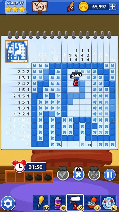 Screenshot di The Magic Brush -  Nonogram