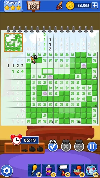 Screenshot di The Magic Brush -  Nonogram