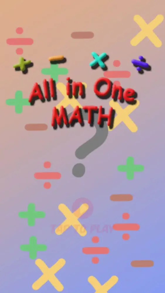 Zrzuty ekranu All In One Math Learning