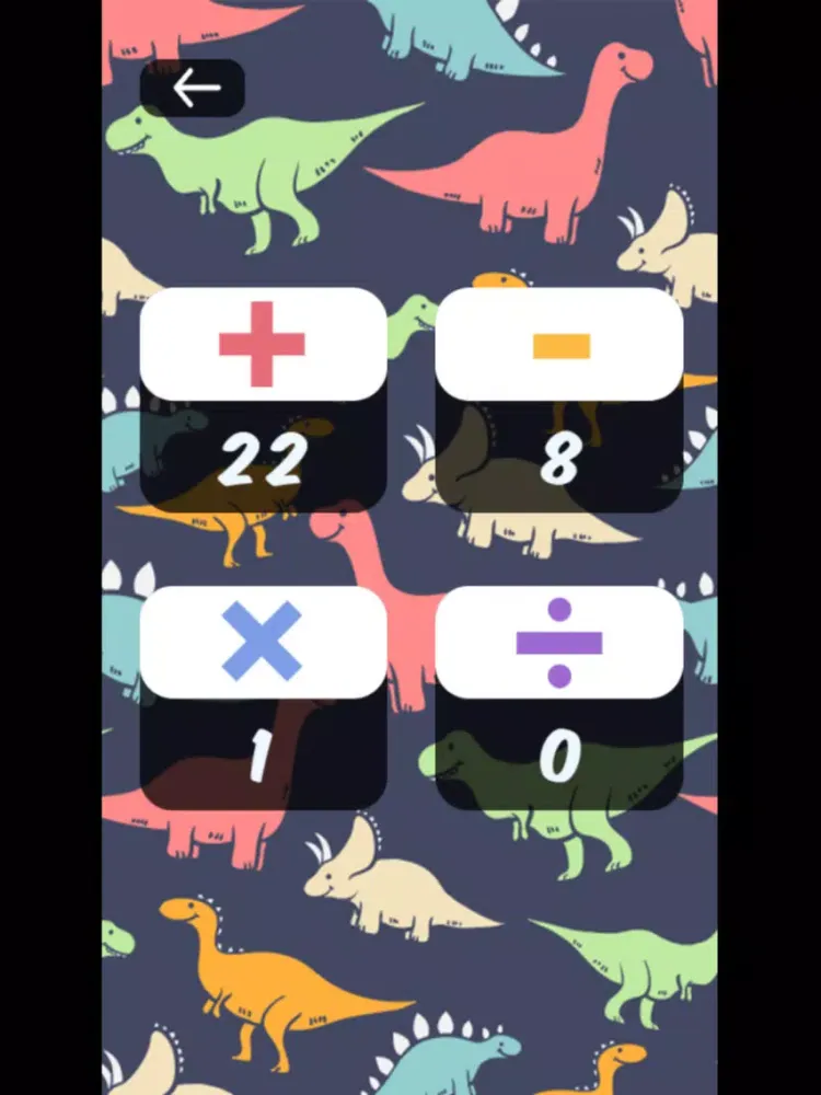 DinoMath for 2nd 3rd Grade iPad  स्क्रीनशॉट