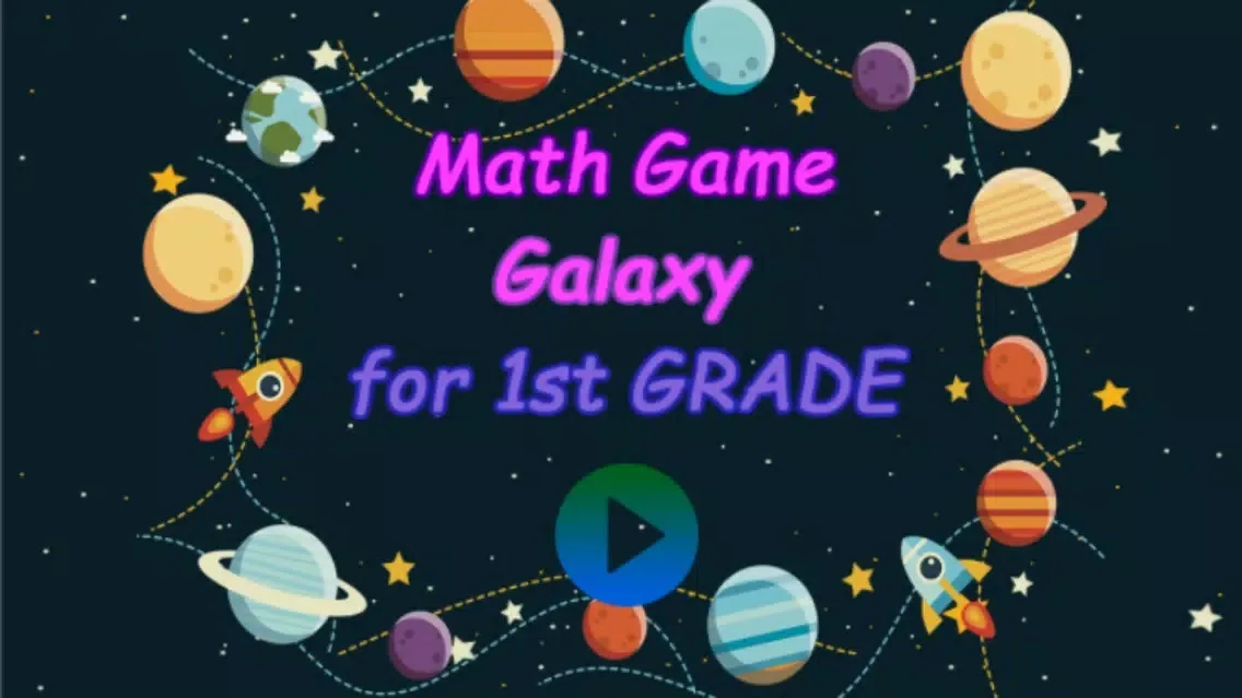 Math Game Galaxy for 1st Grade سکرین شاٹس