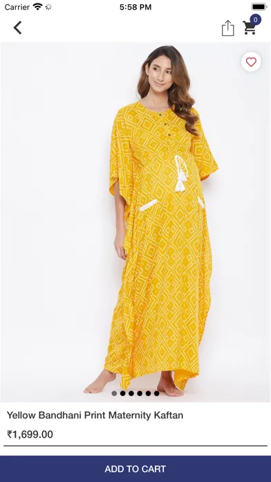 Capturas de tela do The Kaftan Company