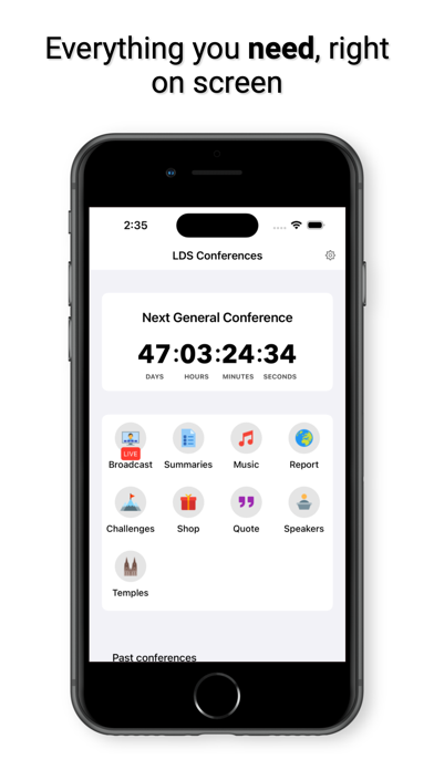 LDS Conferences应用截图