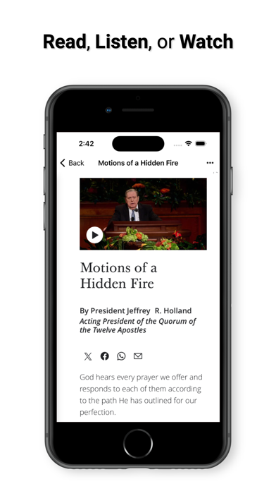 LDS Conferences应用截图