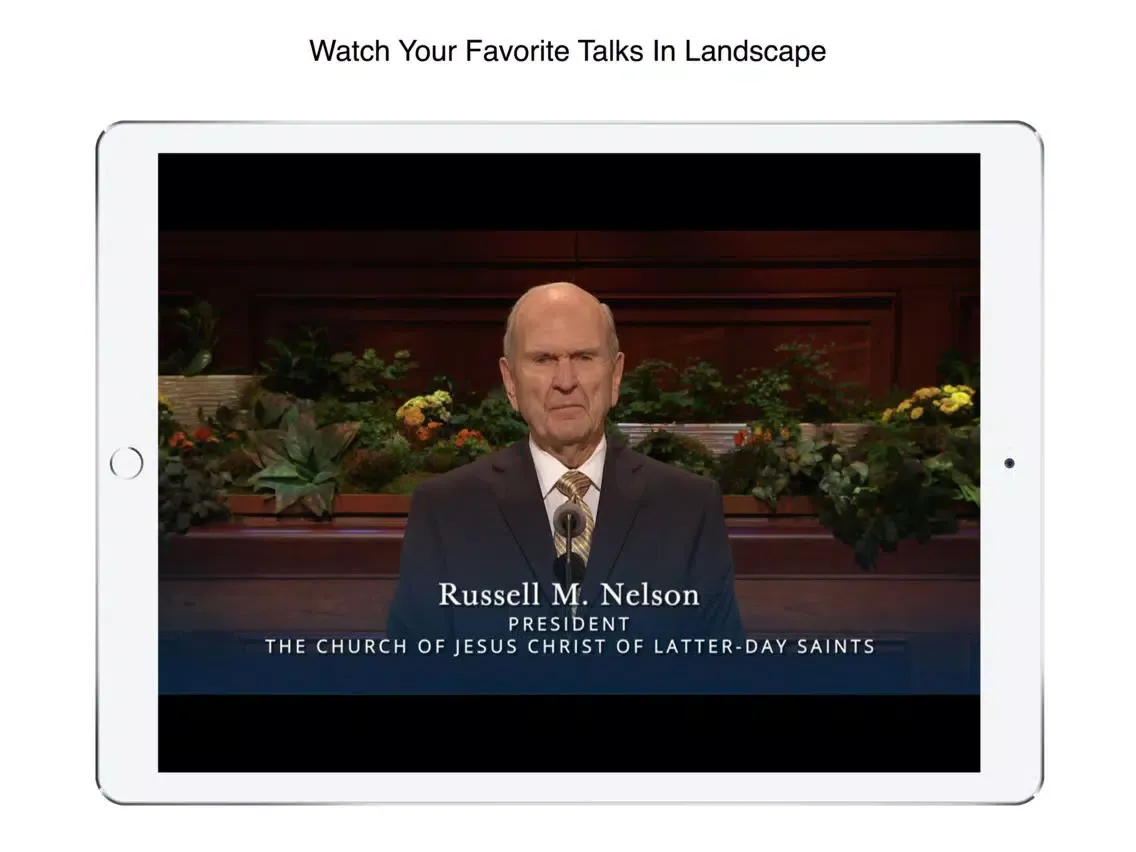 Capturas de tela do LDS Apostles Talks iPad 