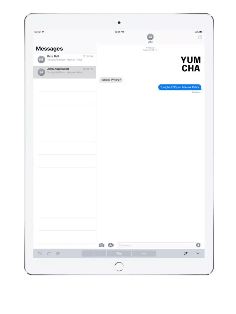 Tangkapan skrin Do it the Malaysian Way iPad 