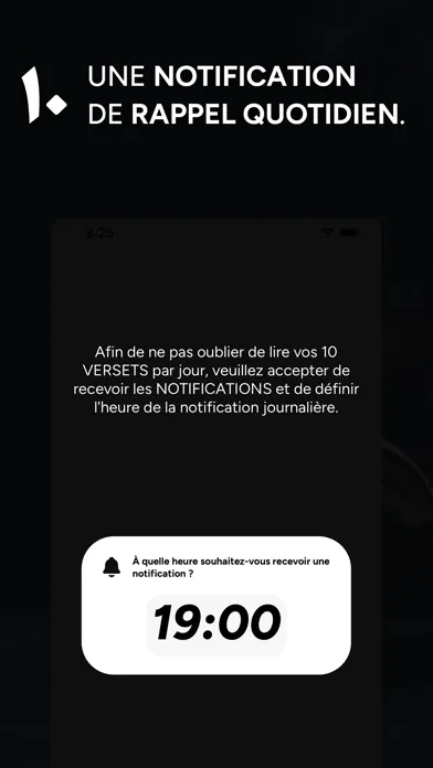 Capturas de tela do Dix Versets - Lecture du Coran