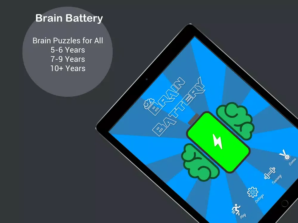 Brain Battery : Brain puzzles iPad  سکرین شاٹس
