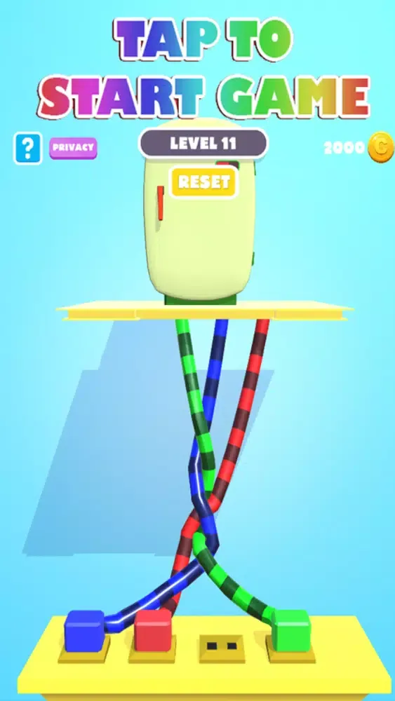 Capturas de tela do Untangle Rope!