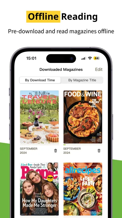 Kono Magazine - Online Reading Screenshots