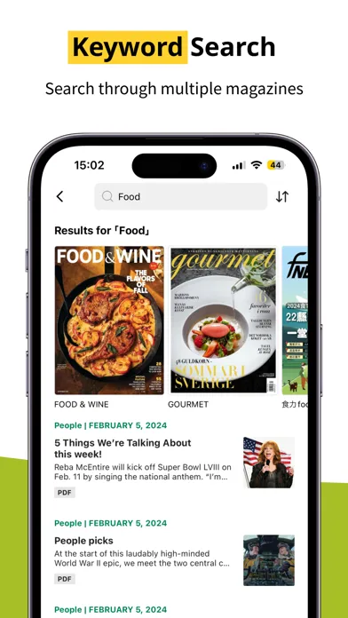 Kono Magazine - Online Reading Screenshots