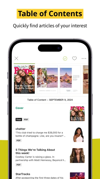 Kono Magazine - Online Reading Screenshots