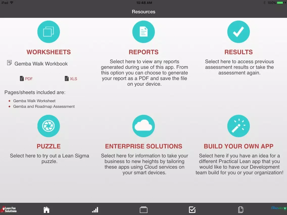 تصاویر Healthcare Lean Roadmap and Gemba Walk iPad 