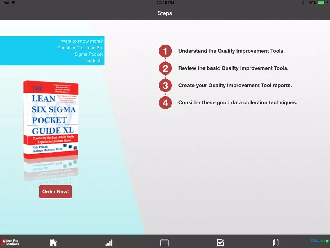 Capturas de pantalla de Healthcare Quality Improvement Tools iPad 