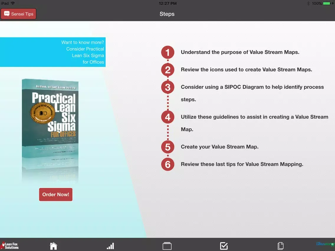Скриншоты Healthcare Value Stream Map iPad 