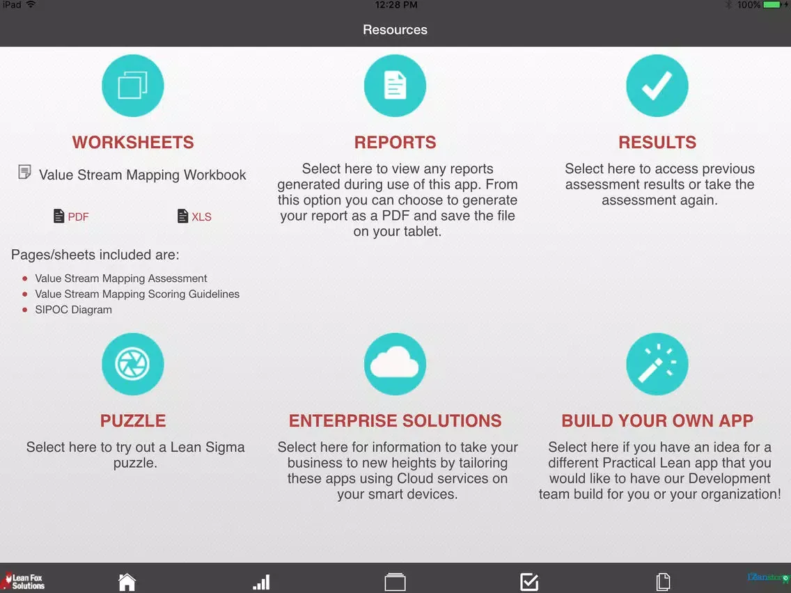 Скриншоты Healthcare Value Stream Map iPad 