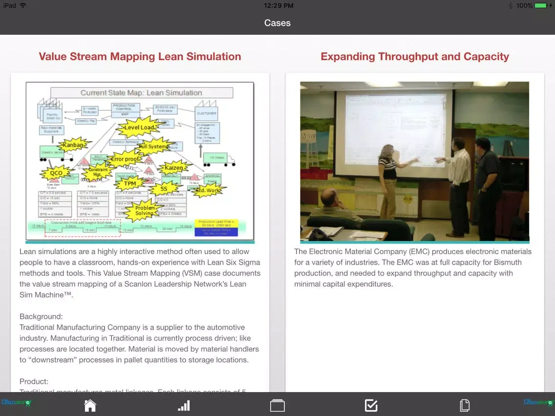 Manufacturing Value Stream Map iPad 應用截圖