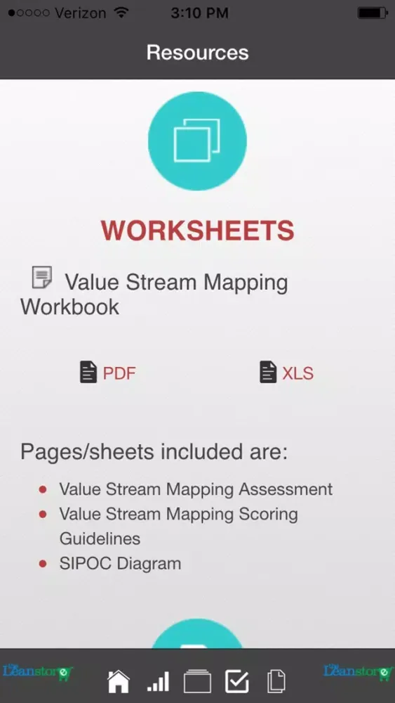 Manufacturing Value Stream Map應用截圖