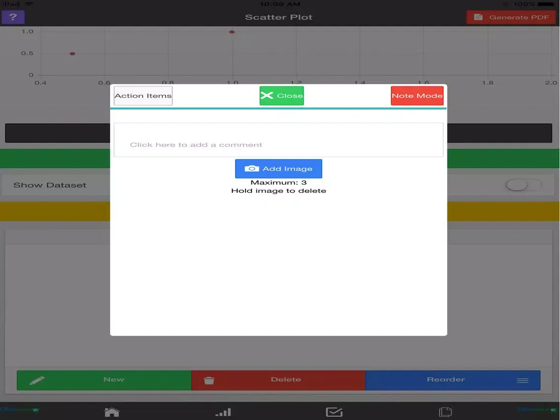 تصاویر Lean Scatter Plot iPad 