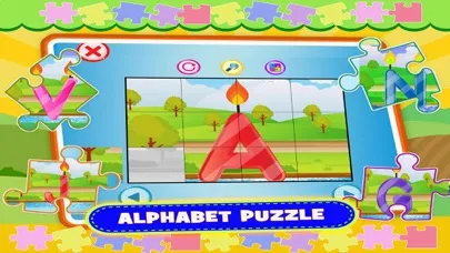 Ảnh chụp màn hình của ABC Jigsaw Puzzle Book Apps