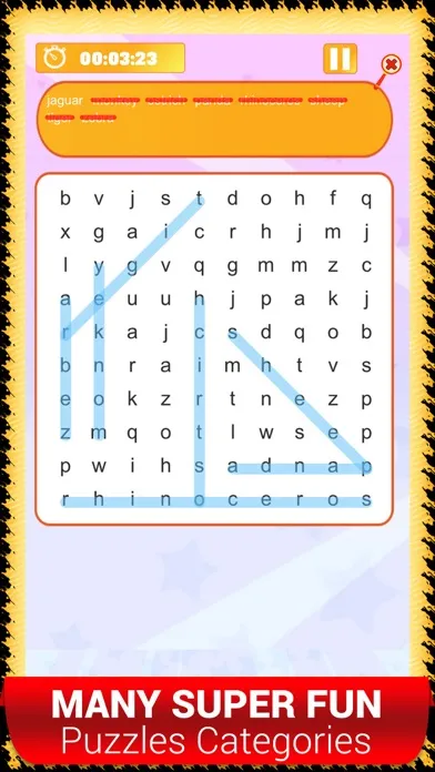 Captures d'écran de Word Search Games: Puzzles App
