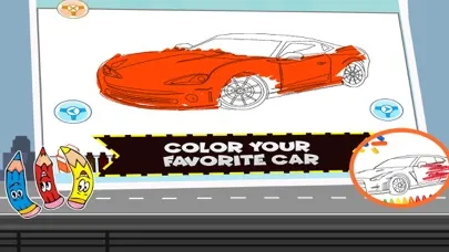 صور Learn ABC Car Coloring Games