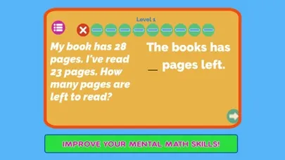 Captures d'écran de Learn Mental Math Quiz Games