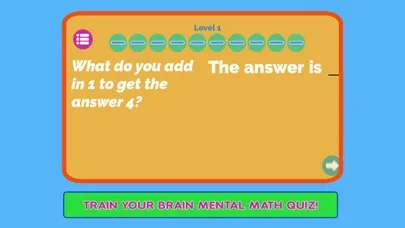 Captures d'écran de Learn Mental Math Quiz Games