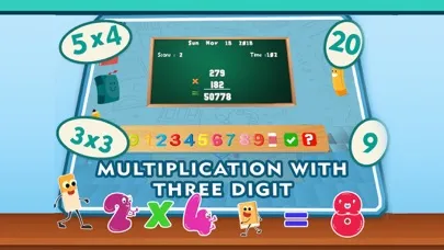Multiplication Games 4th Grade 스크린샷
