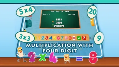 Multiplication Games 4th Grade 스크린샷