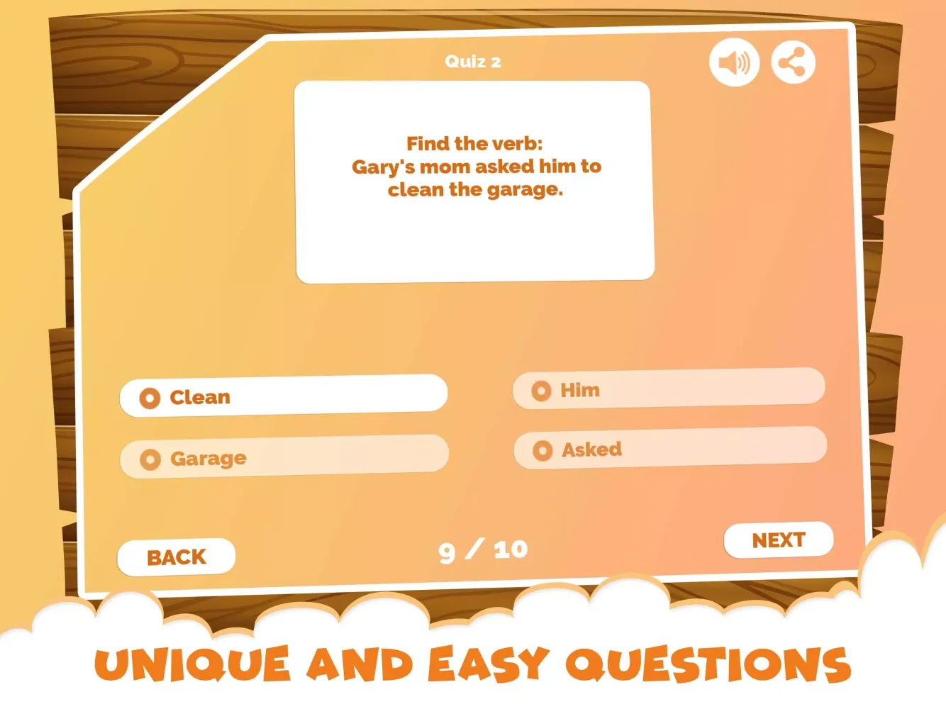 Capturas de pantalla de English Grammar Verb Quiz Apps