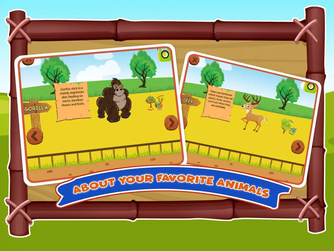Tangkapan skrin Zoo Animals Name Sounds Games iPad 