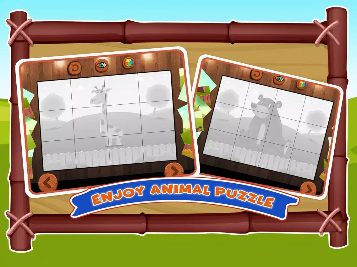Tangkapan skrin Zoo Animals Name Sounds Games iPad 