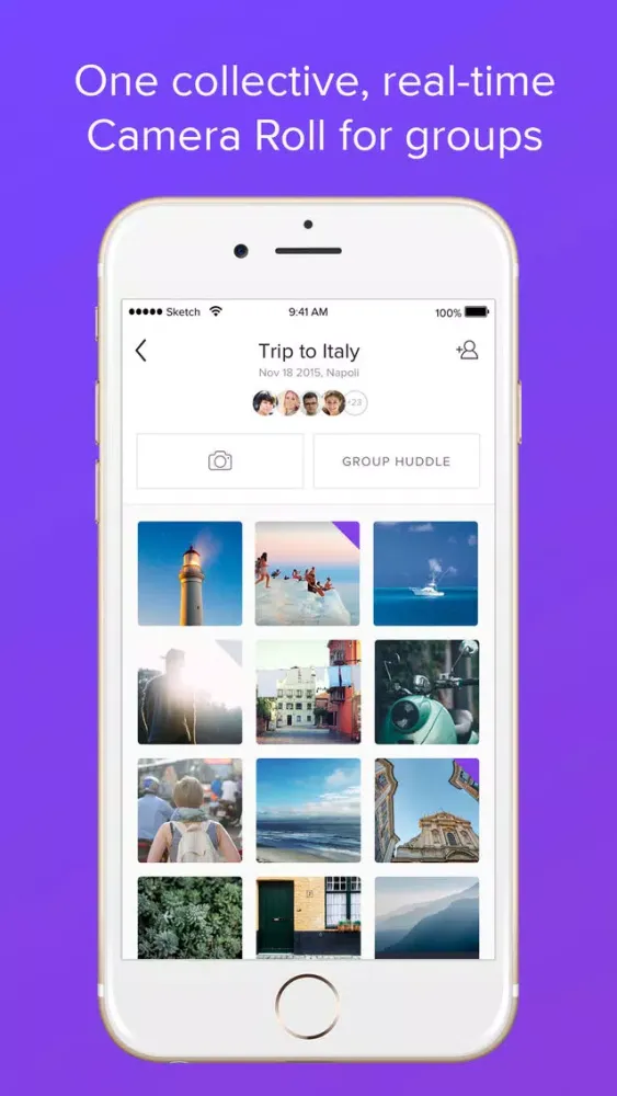Jibe-Democratic Photo Sharing Ekran Görüntüleri